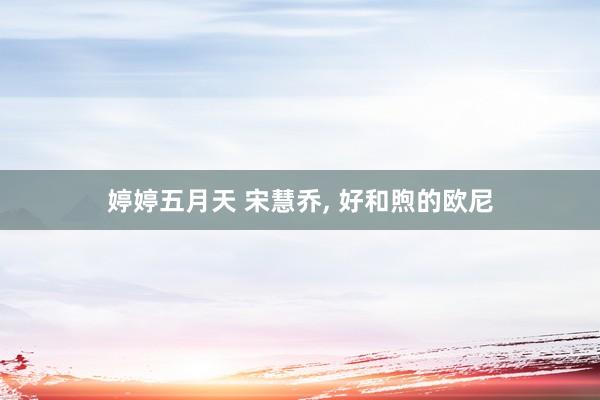 婷婷五月天 宋慧乔， 好和煦的欧尼